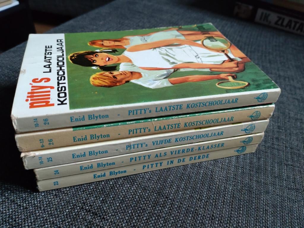 Pitty's Kostschooljaar Boekenreeks - Enid Blyton, Boeken, Ophalen of Verzenden, Gelezen, Enid Blyton, Fictie algemeen