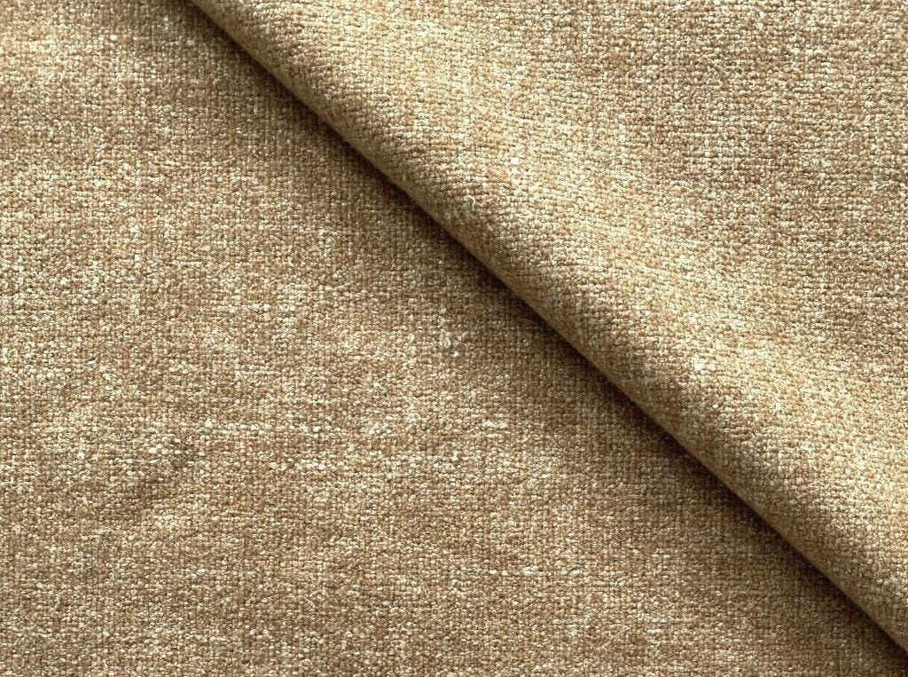De Ploeg Everest 92; lichtbruin+crème; restant meubelstof, Wol, Bruin, 120 cm of meer, Nieuw