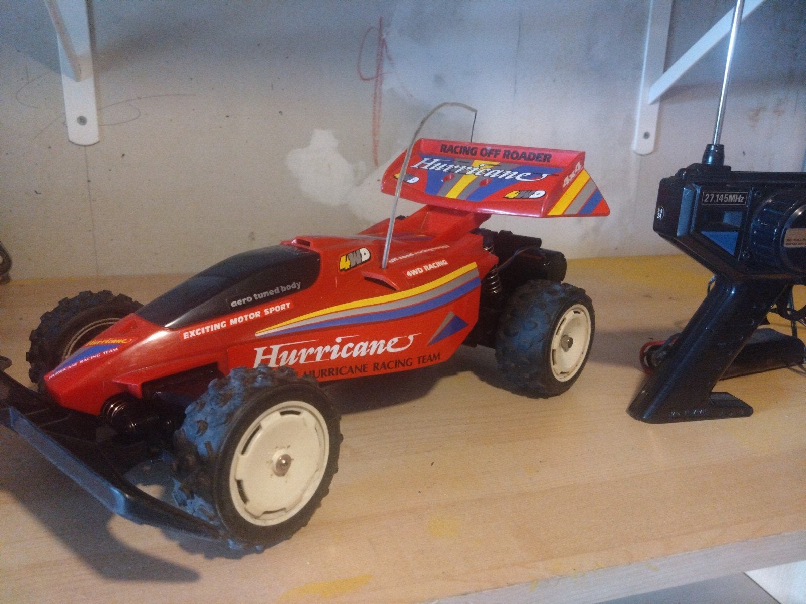 Nikko Hurricane 4WD RC Auto - Niet getest, lijkt compleet, Elektro, Gebruikt, Auto offroad, Ophalen of Verzenden
