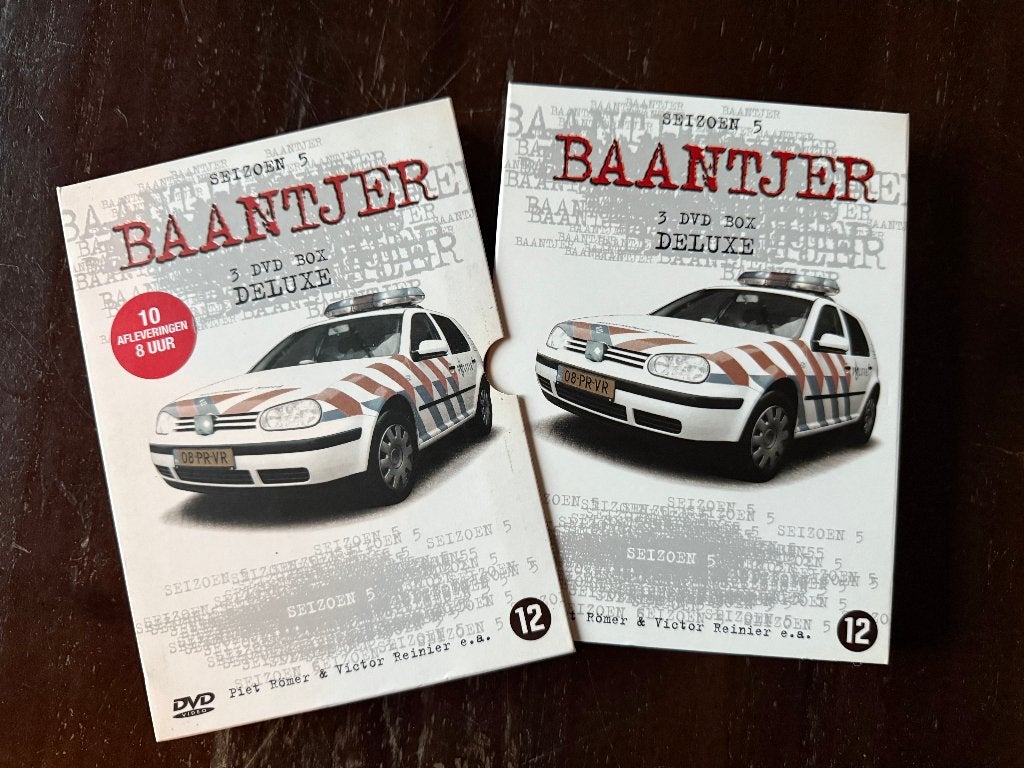 Baantjer Deluxe Seizoen 5 ( 3 DVD Box ), Zo goed als nieuw, Seizoen 5, Actie en Avontuur, Vanaf 12 jaar
