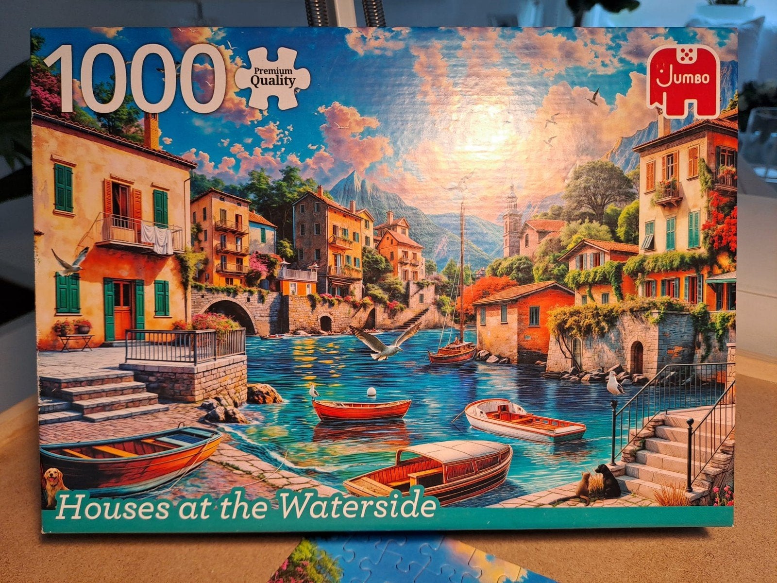 legpuzzel 1000 stukjes, Ophalen, 500 t/m 1500 stukjes, Zo goed als nieuw, Legpuzzel