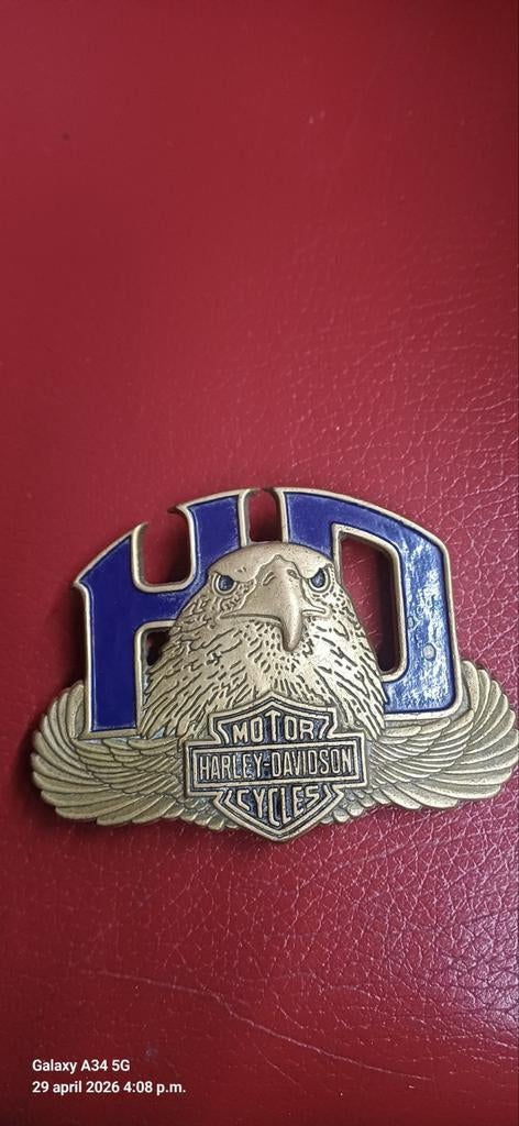 Vintage 1997 Originele Harley-Davidson Riemgesp, Harley-Davidson, Ophalen of Verzenden, Gedragen, Losse buckle of gesp