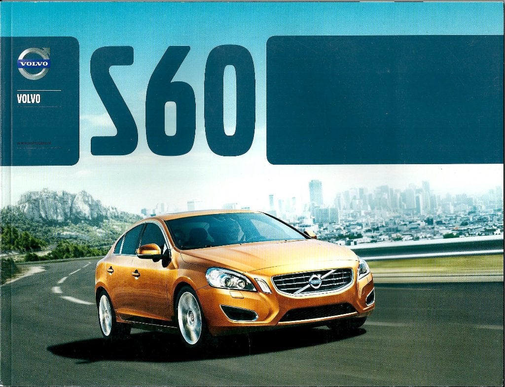 Brochure Volvo S60 2012 V1, Ophalen of Verzenden, Gelezen, Volvo