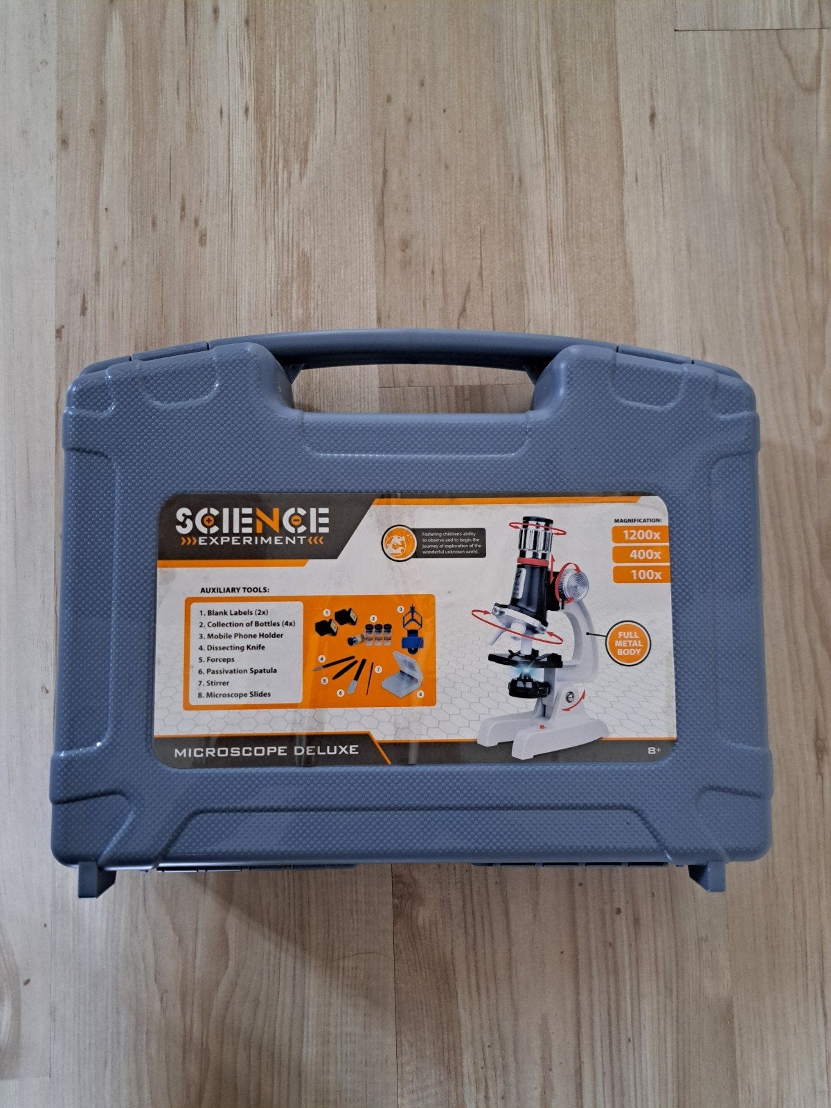 Science Experiment Microscoop Deluxe Set, Ophalen of Verzenden