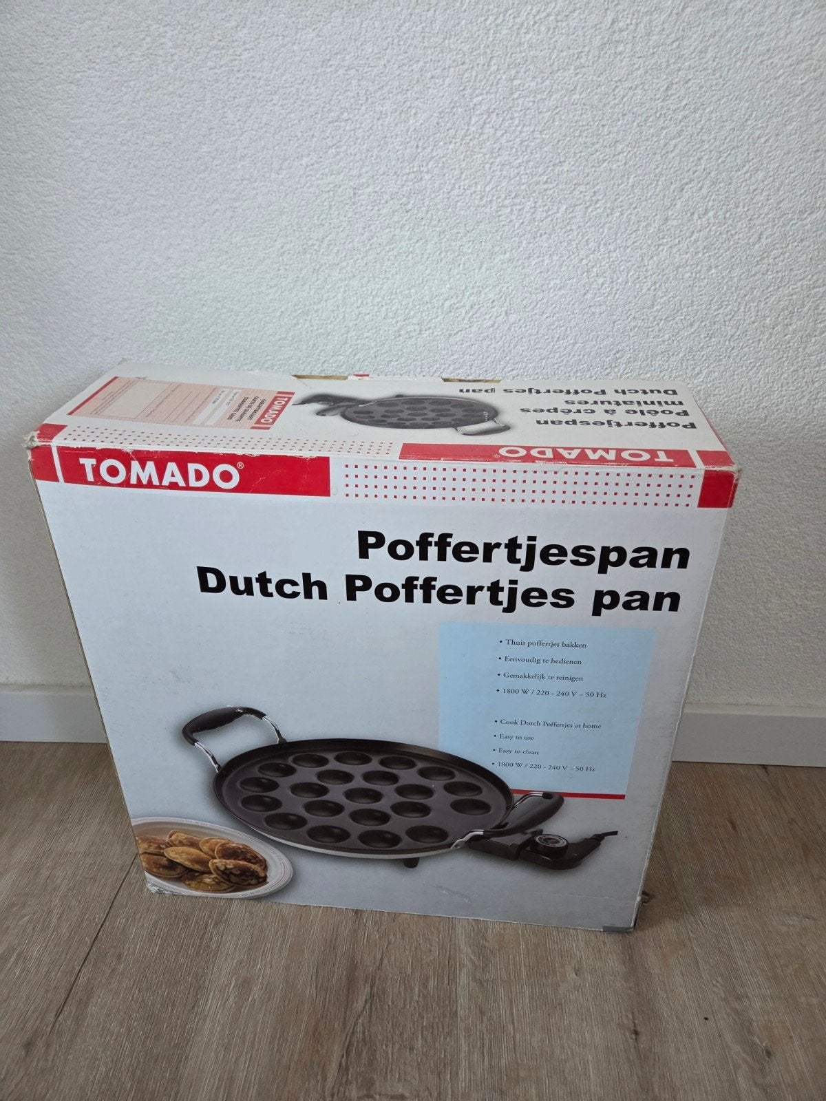 Tomado Poffertjespan - Elektrisch, Ophalen of Verzenden, Zo goed als nieuw