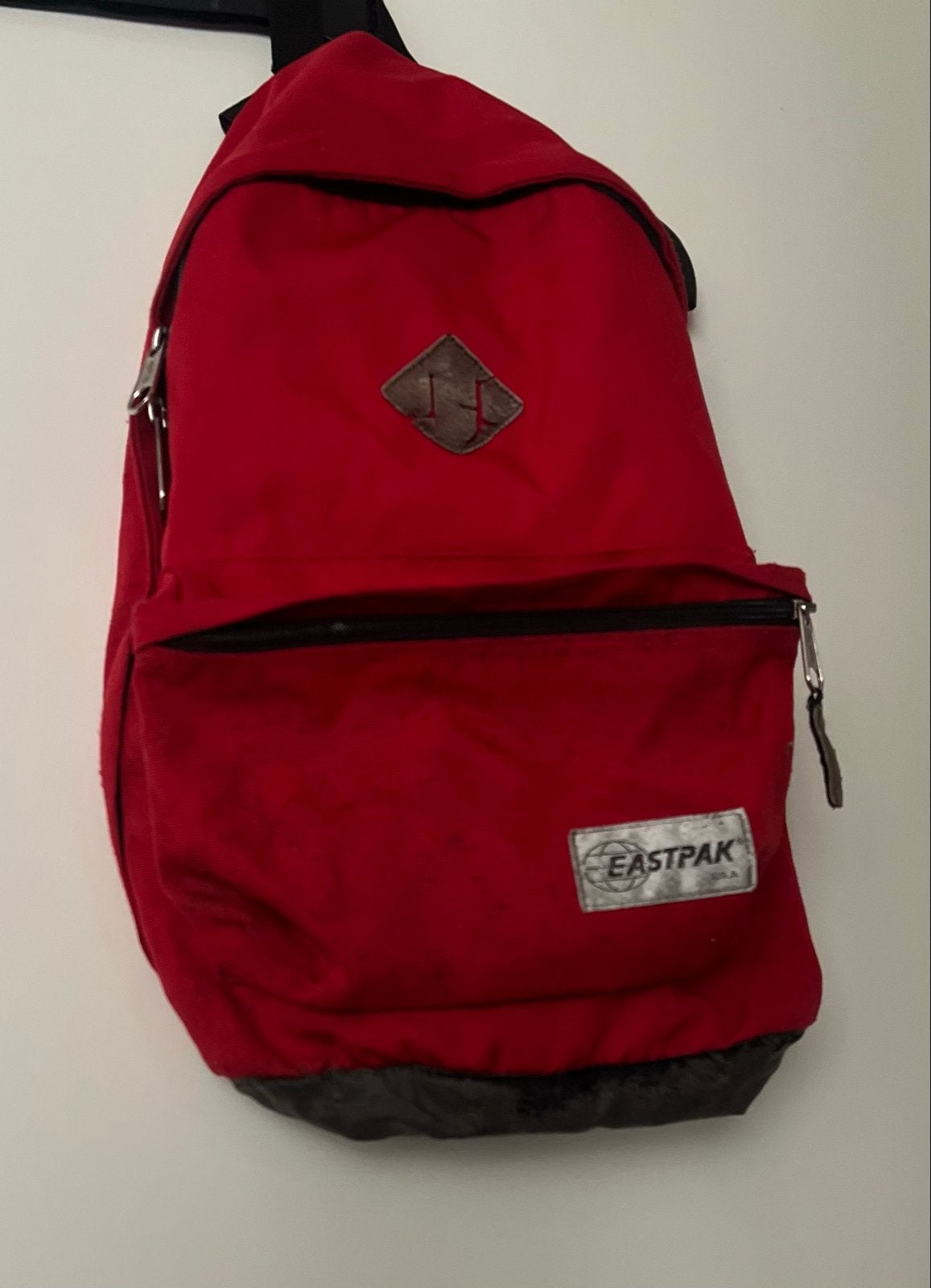 Eastpak Rugzak Rood -, Ophalen of Verzenden, Gebruikt, Eastpak