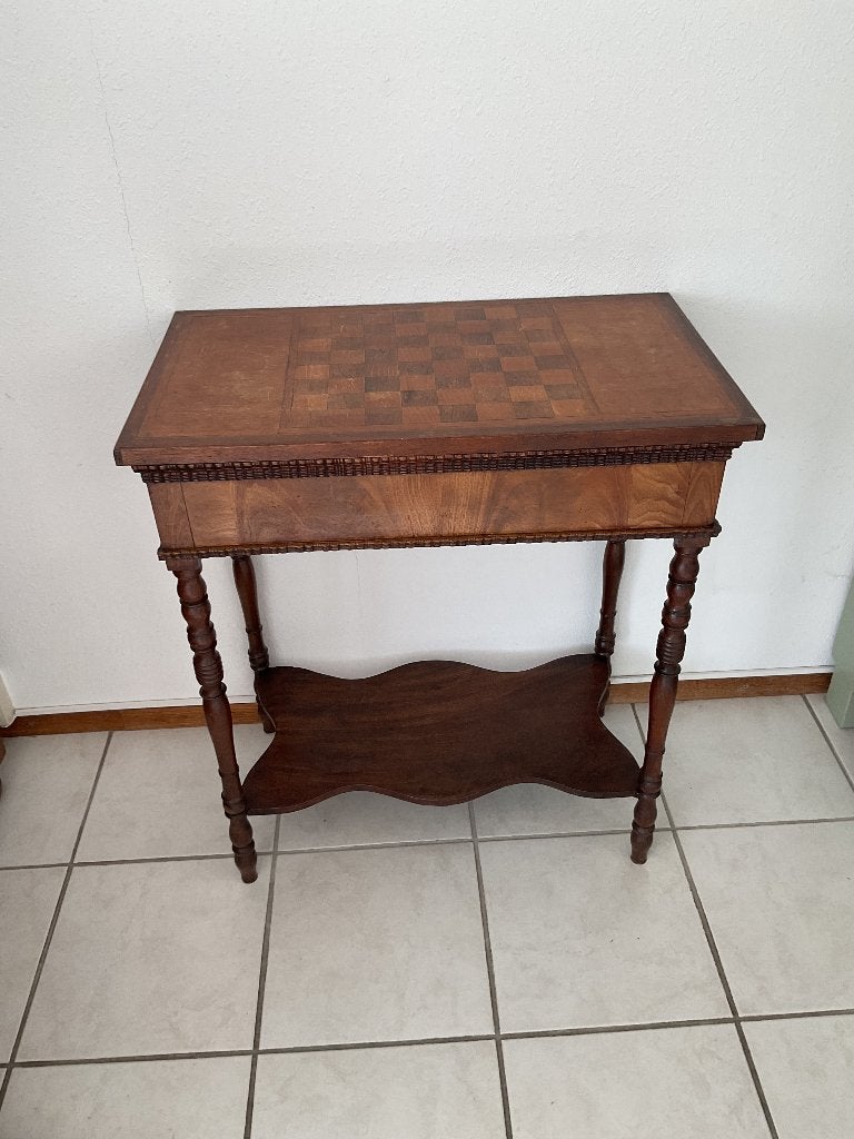 Antieke Schaaktafel, Ophalen