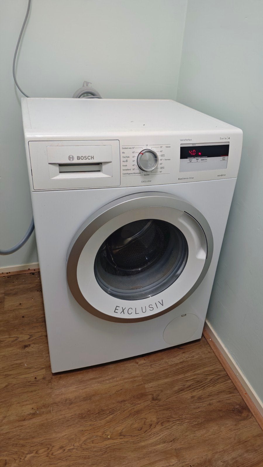 Bosch Serie 4 VarioPerfect Wasmachine - Goede Staat, Witgoed en Apparatuur, Wasmachines, Ophalen, Gebruikt, Voorlader, 85 tot 90 cm