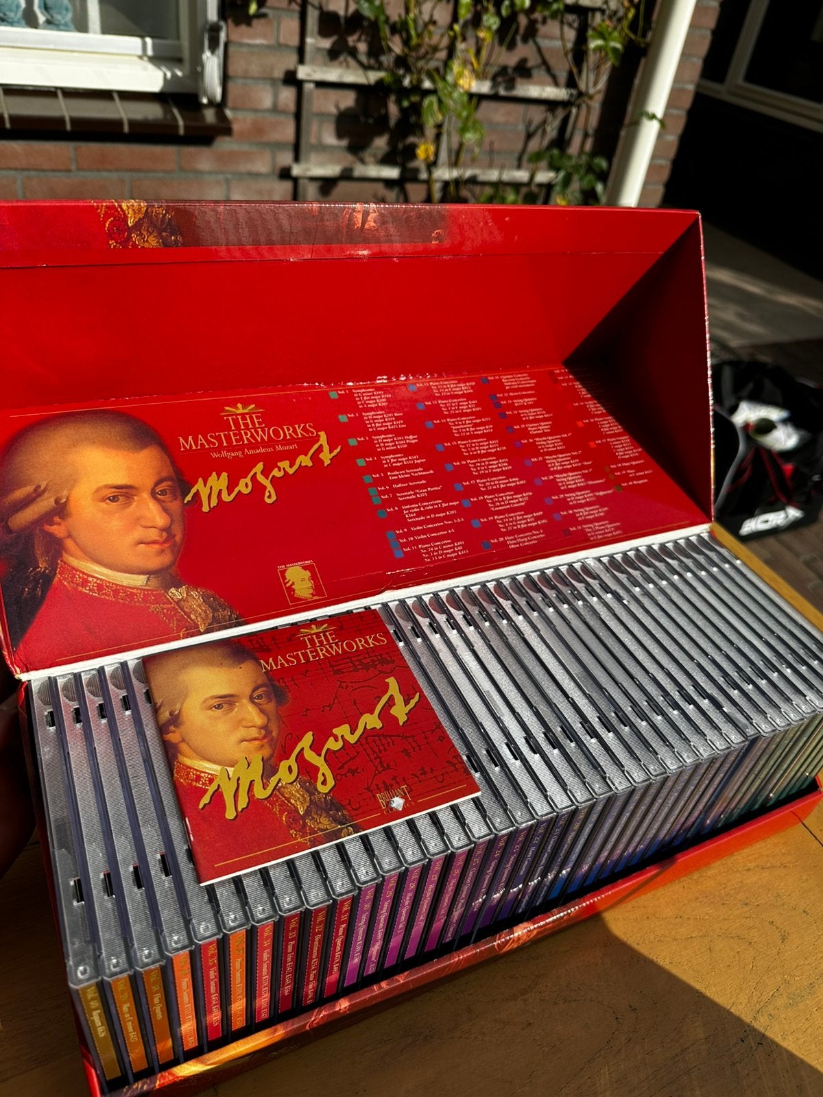 Wolfgang Amadeus Mozart – The Masterworks CD Set compleet, Cd's en Dvd's, Ophalen of Verzenden, Zo goed als nieuw
