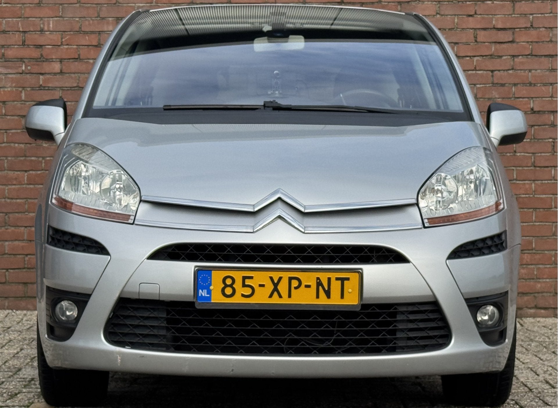 Citroën C4 Picasso 2.0-16V AMBIANCE | NL-AUTO! | TREKHAAK!, Auto's, Gebruikt, Zwart, 4 cilinders, C4 (Grand) Picasso