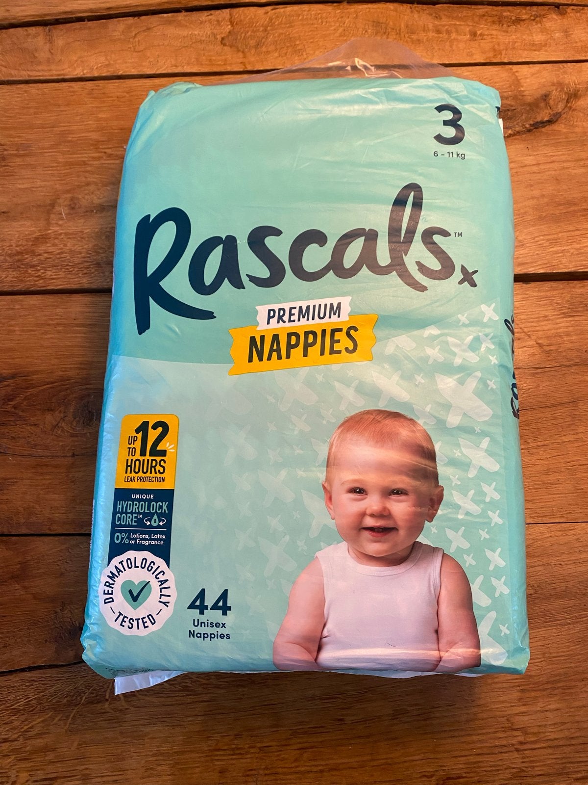 Rascals Premium Luiers Maat 3 (6-11 kg) - Nieuw Pak, Ophalen of Verzenden, Nieuw