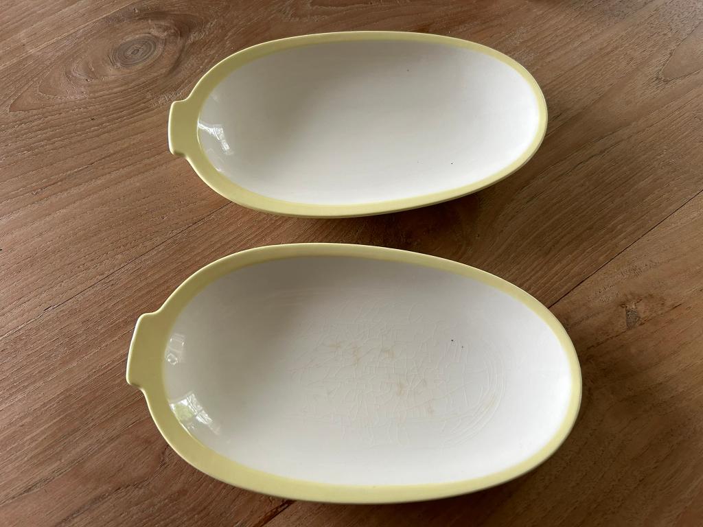 Pastel serviesdelen, Antiek en Kunst, Antiek | Servies los, Ophalen of Verzenden