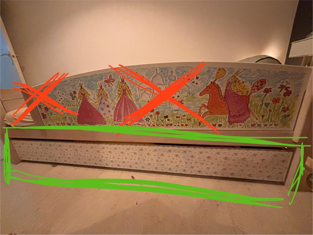 Lifetime Uitschuifbare bedlade met wieltjes, Ophalen, Gebruikt, 160 tot 180 cm, 70 tot 85 cm