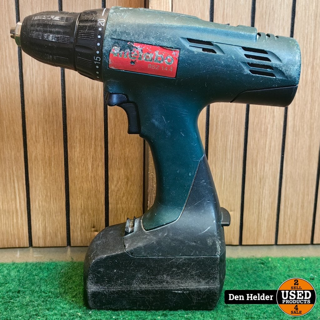 Metabo BSZ14.4 Boormachine - In Nette Staat, Metabo, Gebruikt, Support@metabo.com, Metabo Corporation, Metabo-Werke GmbH, 
72622 NÃ¼rtingen
Germany