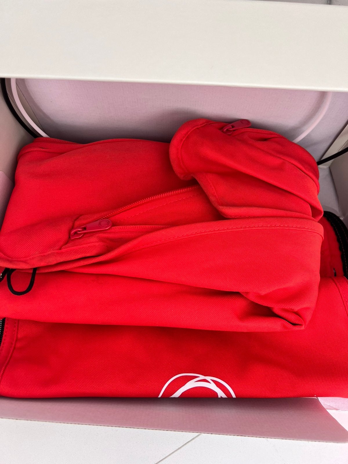 BUGABOO CAMELEON 3 2 IN 1 ROOD BEKLEDINGSET BEKLEDING SET, Kinderen en Baby's, Ophalen of Verzenden, Gebruikt, Bugaboo
