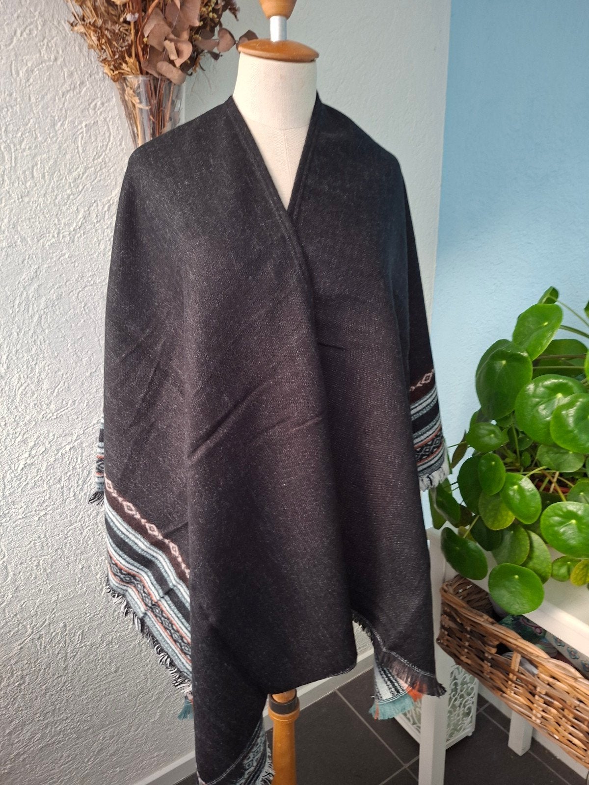 Dames omslagdoek, Kleding | Dames, Ophalen of Verzenden, Nieuw, Maat 46/48 (XL) of groter, Grijs