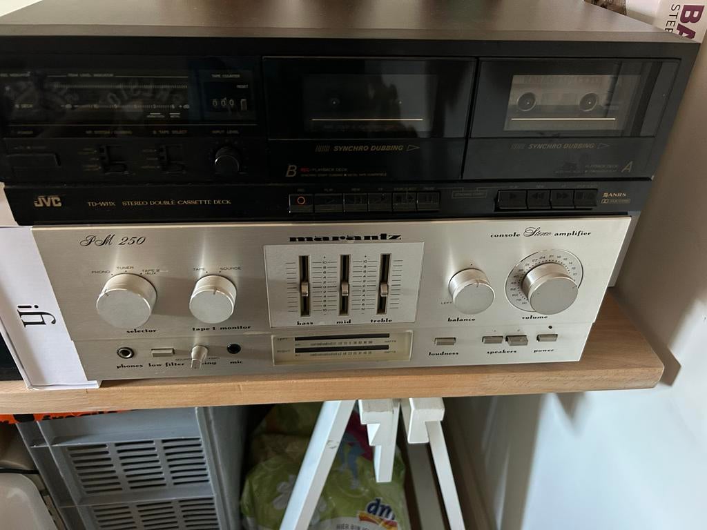 Marantz PM 250 Console Stereo Amplifier - Vintage Geluid, Marantz, Gebruikt, Ophalen of Verzenden, Minder dan 60 watt