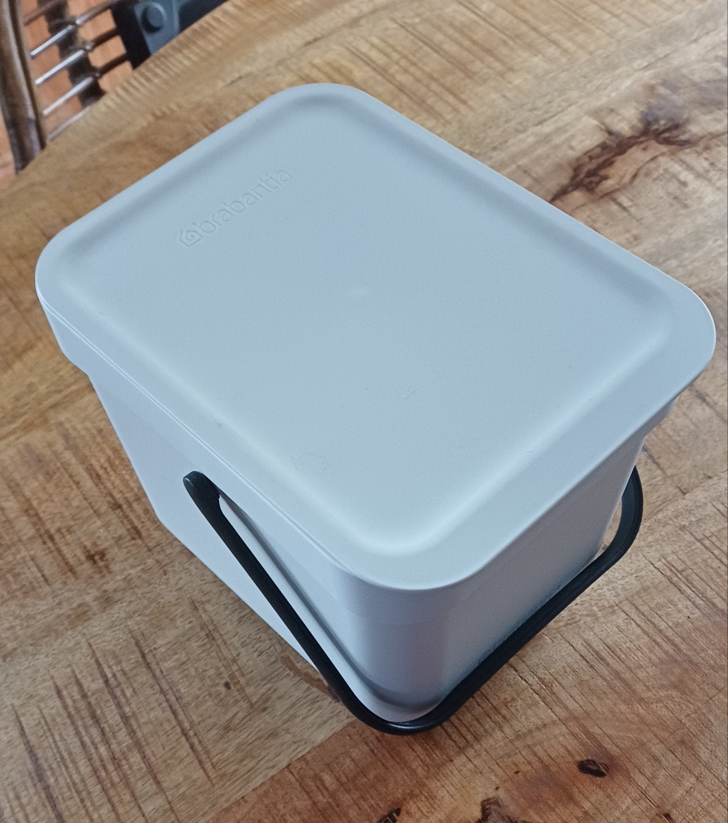 Brabantia  Prullenbakje/Afvalemmer 6L - Nieuwstaat, Kunststof, Ophalen of Verzenden, Zo goed als nieuw, Minder dan 10 liter