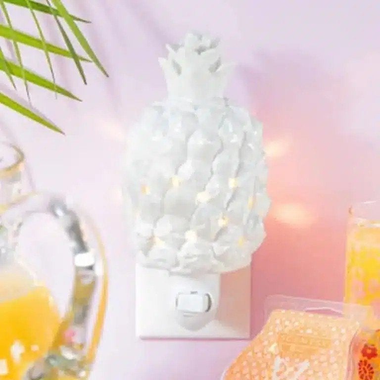 Scentsy mini warmer Queen Pineapple NIEUW €15, Ophalen of Verzenden, Nieuw
