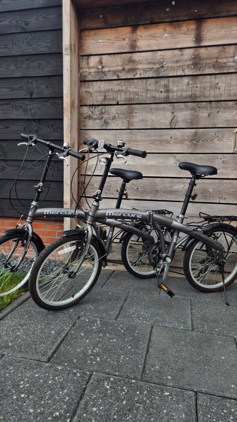 Vouwfietsen, Fietsen en Brommers, 20 inch of meer, Velgrem, Versnellingen, Zo goed als nieuw