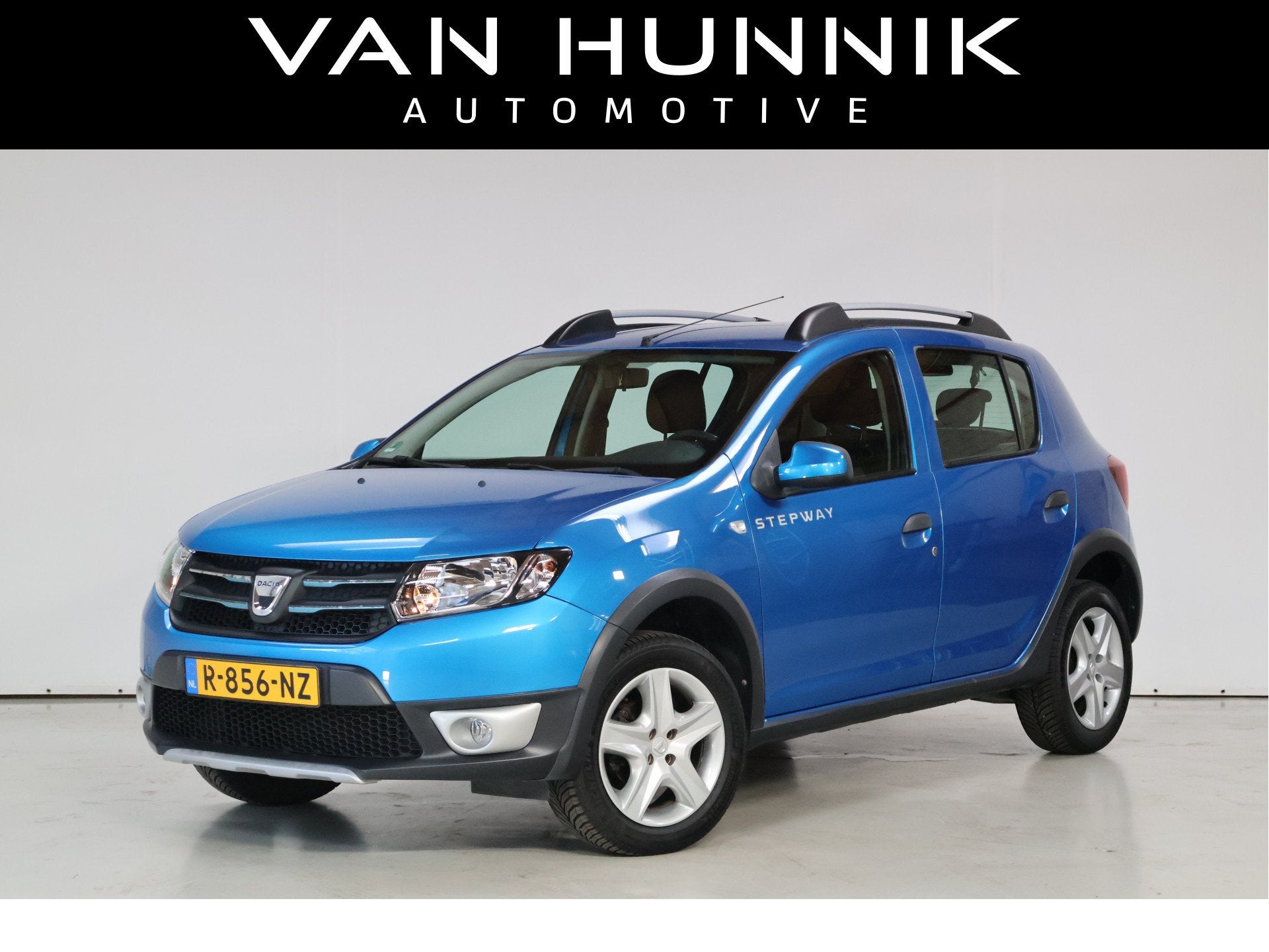 Dacia Sandero 0.9 TCe Stepway | Automaat | Navi | Cruise | C, Auto's, 898 cc, Stof, Blauw, Navigatiesysteem