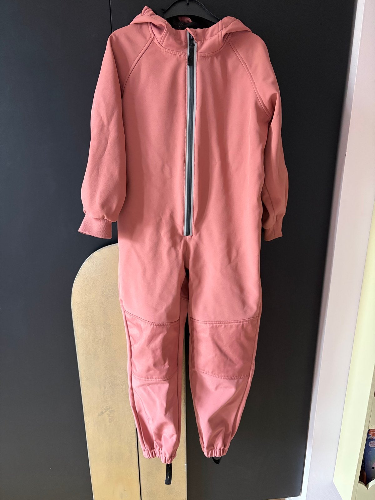 HEMA softshell overall roze maat 122/128, Ophalen, Zo goed als nieuw, Meisje, Overige typen