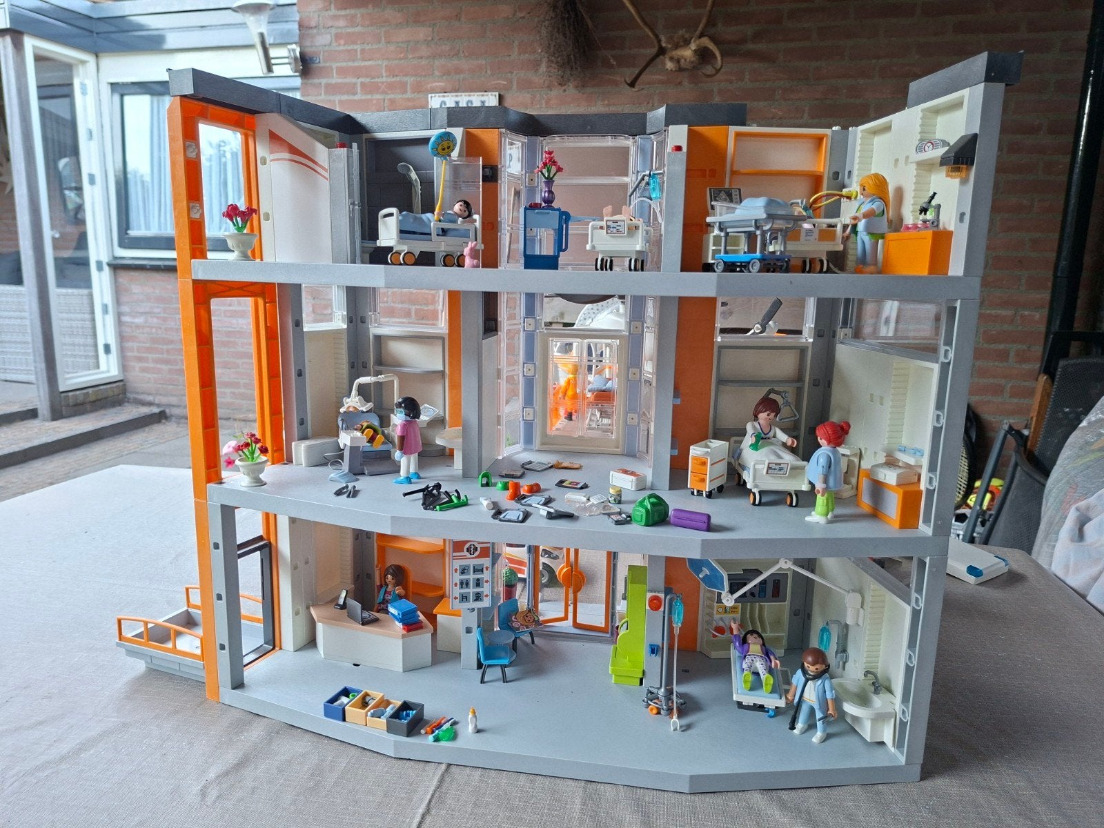 playmobil ziekenhuis met heel veel extras, Ophalen of Verzenden
