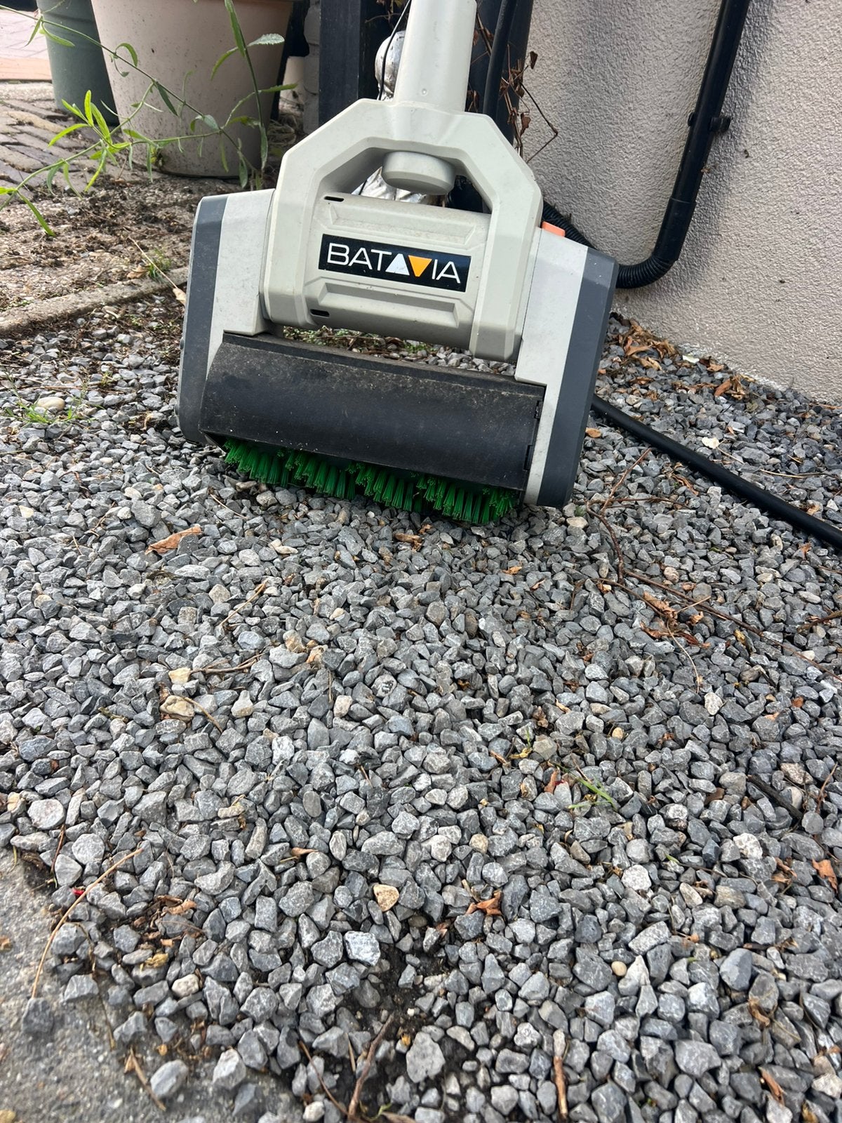Veeg/schrob machine, Ophalen, Zo goed als nieuw, Bezem