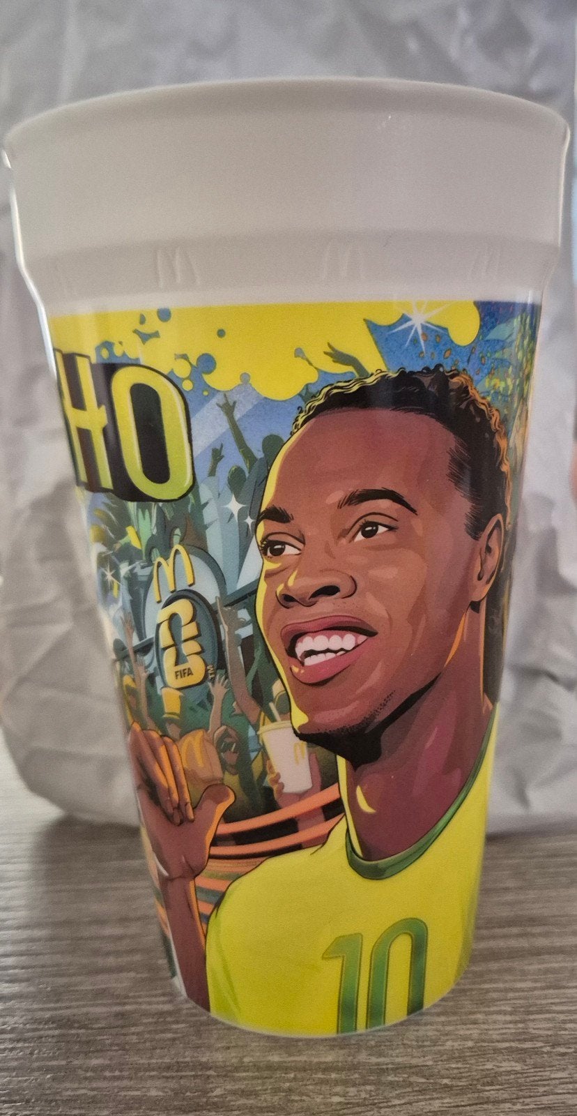 McDonald's WK editie beker Ronaldinho, Verzamelen, Sportartikelen en Voetbal, Ophalen, Zo goed als nieuw, Buitenlandse clubs, Overige typen
