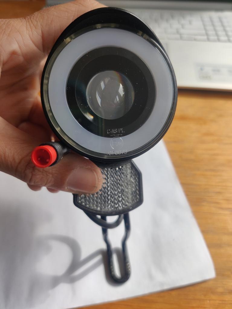 Voorlampje radrhino 6+ / 5 / runner, Ophalen of Verzenden, Gebruikt, Overig, Voorlicht