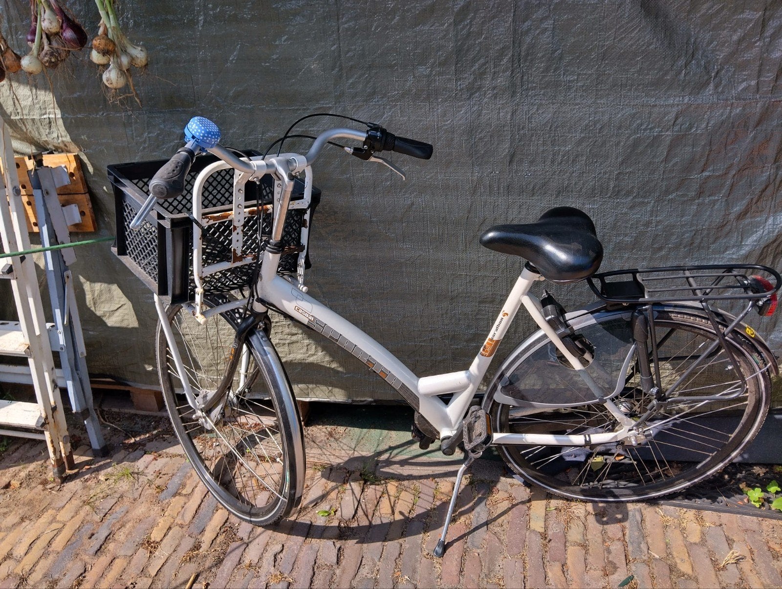 Sparta Snow Leopard Damesfiets 28 inch, frame 50 cm met krat, Fietsen en Brommers, Fietsen | Dames | Damesfietsen, Ophalen