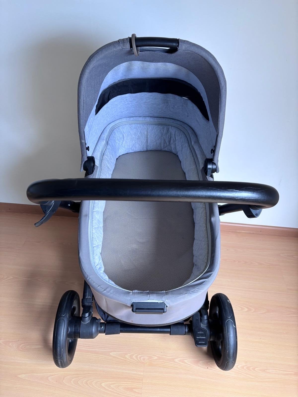 Easywalker Harvey 3 Combiwagen met Reiswieg en Zitje, Kinderen en Baby's, Kinderwagens en Combinaties, Gebruikt, Combiwagen, Met reiswieg