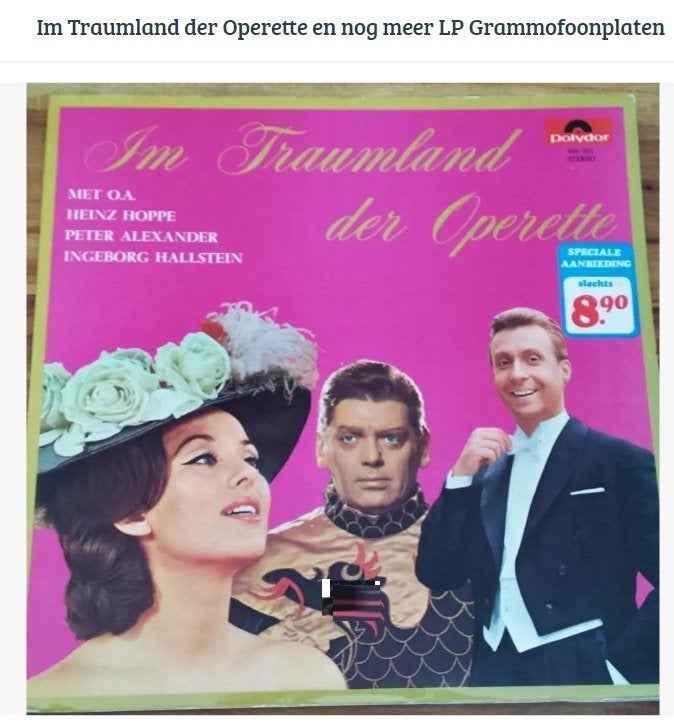 Im Traumland der Operette en nog meer LP Grammofoonplaten, Cd's en Dvd's, Opera of Operette, Ophalen of Verzenden, Zo goed als nieuw