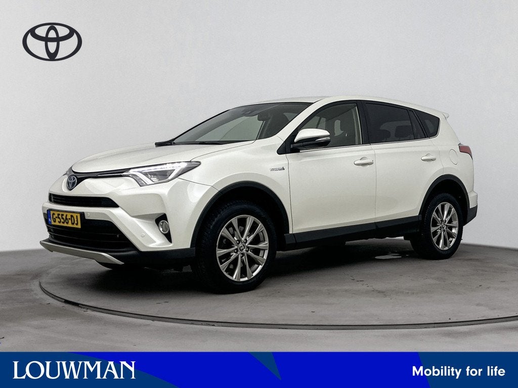 Toyota RAV4 2.5 Hybrid Style (bj 2016, automaat), Auto's, Toyota, Bedrijf, Te koop, Rav4, ABS, Achteruitrijcamera, Airbags, Airconditioning