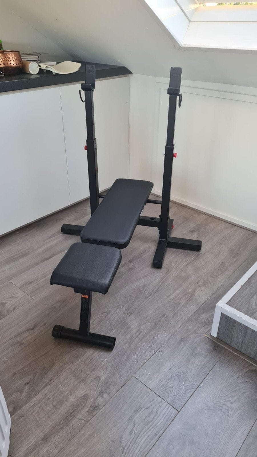 Corength halterbank, Ophalen, Zo goed als nieuw, Rug, Krachtstation