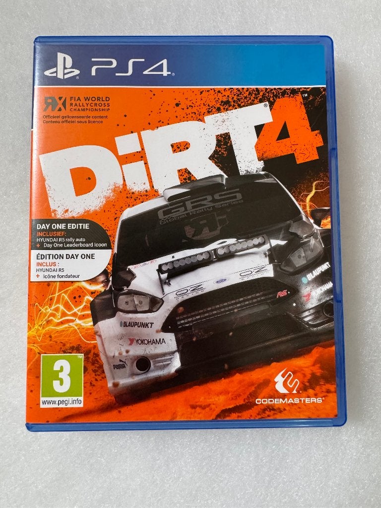 Dirt 4, Verzenden, 1 speler, Racen en Vliegen, Zo goed als nieuw