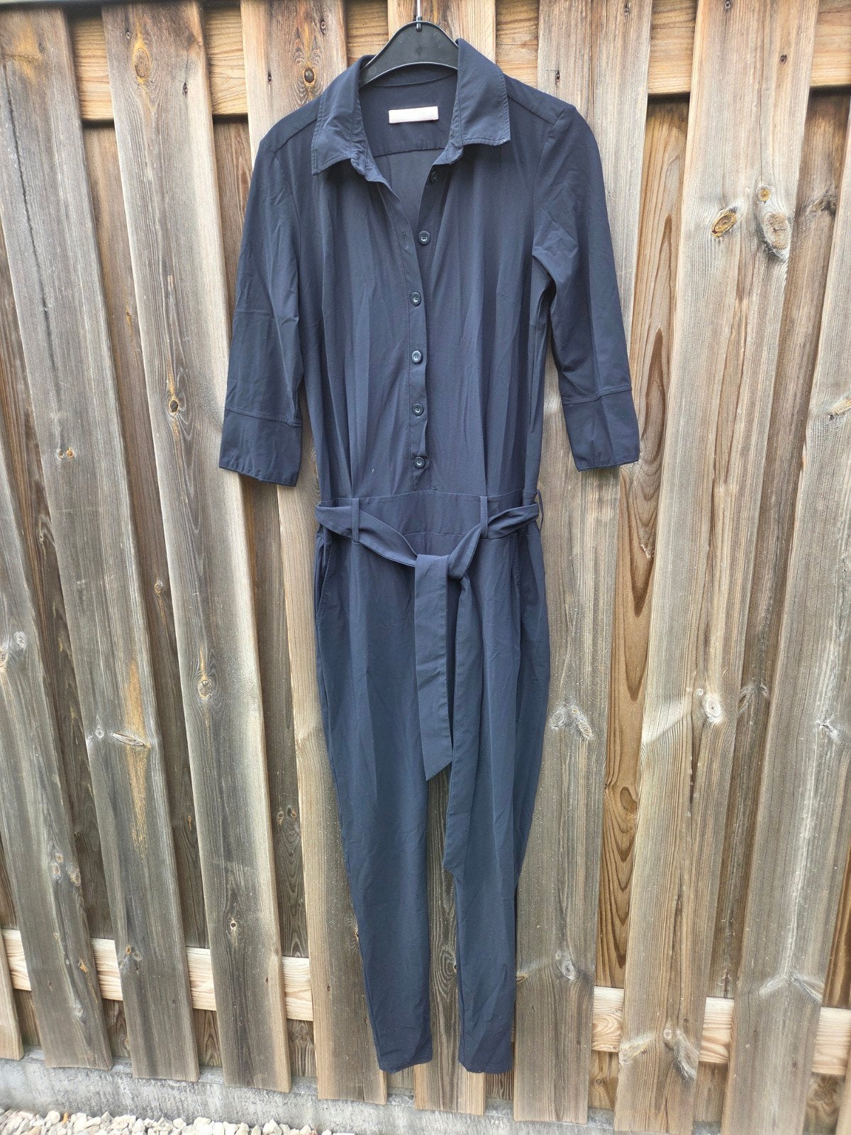 donkerblauwe jumpsuit Sudio Anneloes maat S, Kleding | Dames, Jumpsuits, Studio Anneloes, Blauw, Ophalen of Verzenden, Zo goed als nieuw