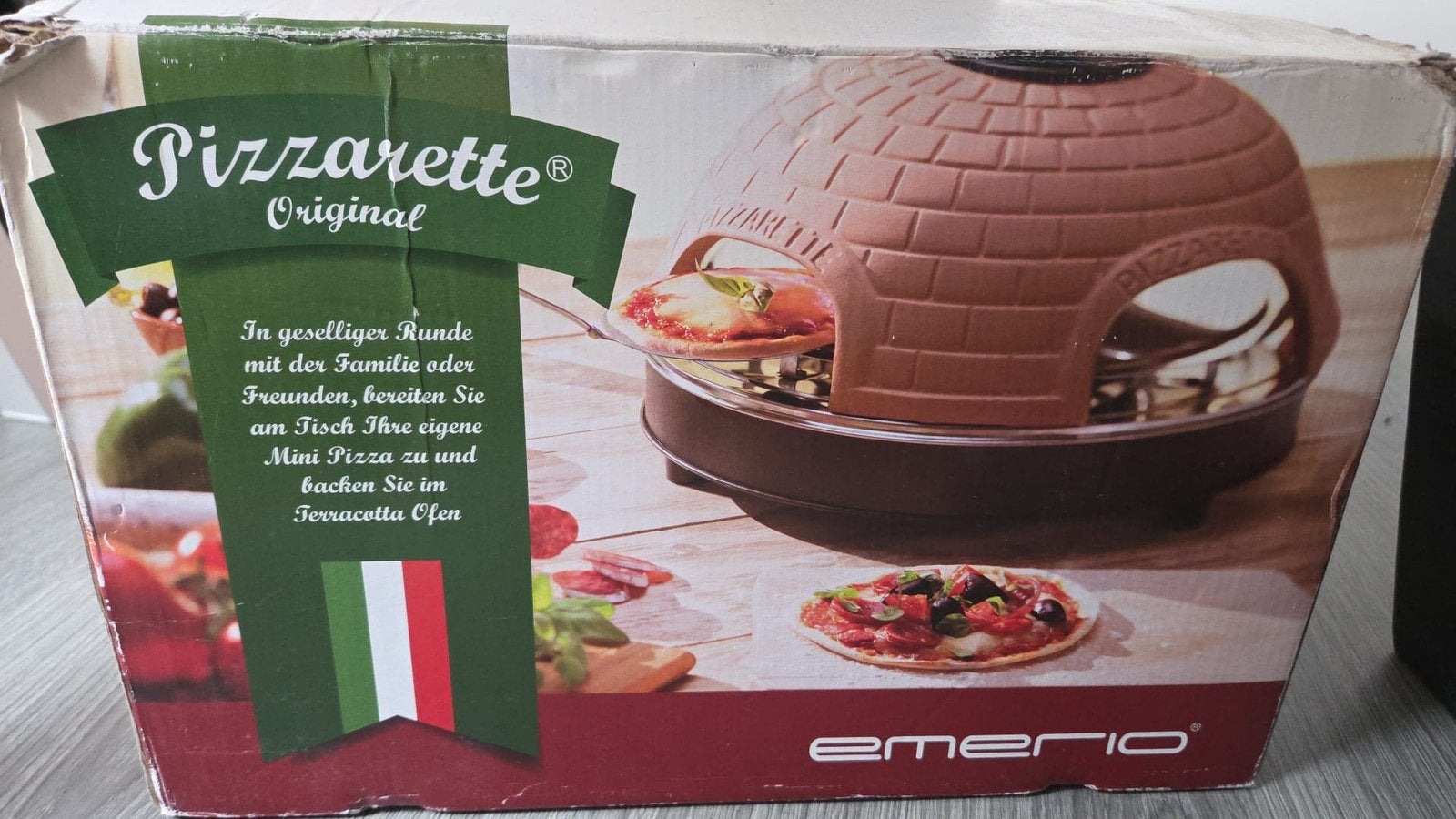 Pizzarette 4 persoons, Witgoed en Apparatuur, Gourmetstellen, Ophalen, Zo goed als nieuw, 4 t/m 7 personen