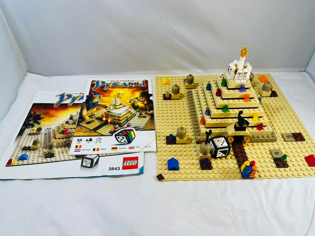 Lego 3834 Ramses Pyramid, Ophalen of Verzenden, Zo goed als nieuw, Complete set, Lego