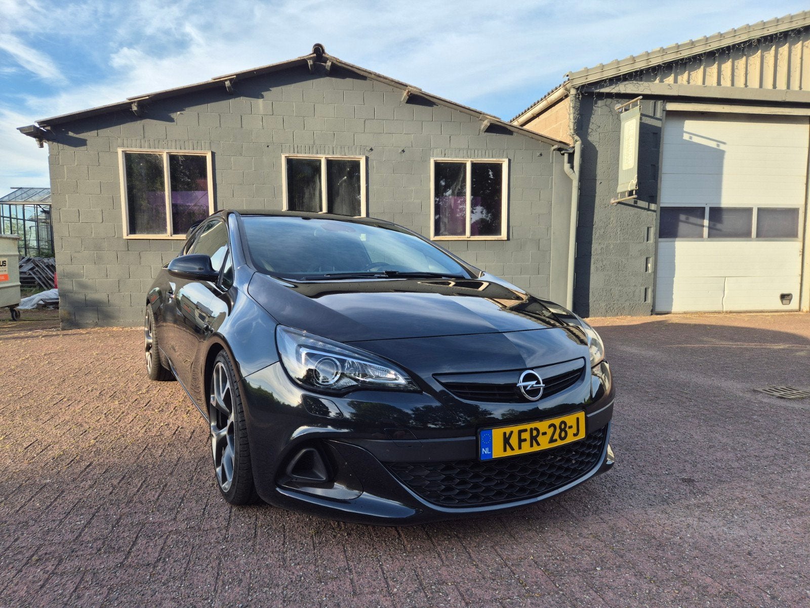 Opel Astra OPC 2.0 280PK 2014 Zwart MAXTON, Auto's, Opel, Voorwielaandrijving, 1998 cc, 4 cilinders, Leder en Stof