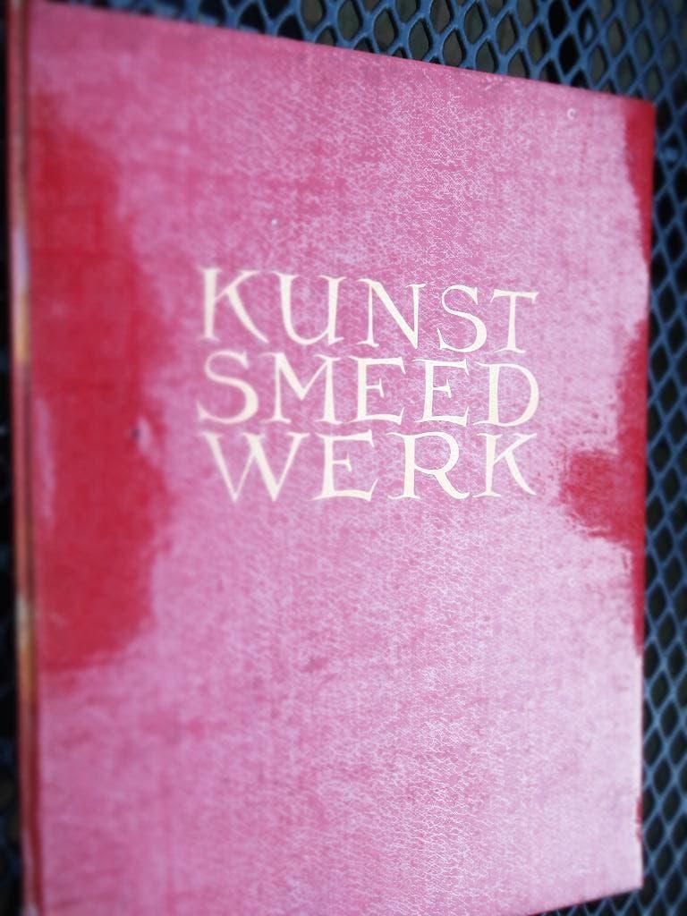 smeedwerk, door J.Boerman en P.van Dongen-2e druk-1948, Ophalen of Verzenden, Grafische vormgeving, Gelezen, J.Boerman en P.van Dongen