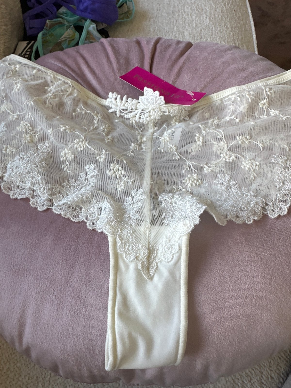 Passionate slipje met kant - Nieuw met kaartje, Ophalen of Verzenden, Wit, Slip