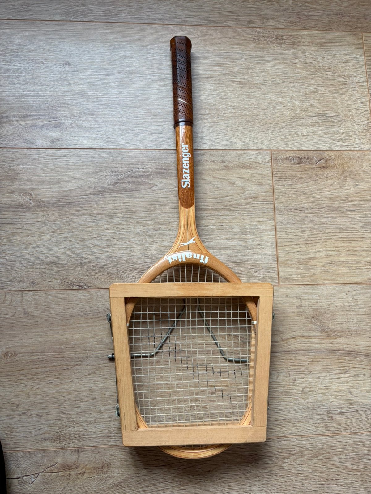 Vintage slazenger tennis racket, Sport en Fitness, Tennis, Ophalen of Verzenden, Zo goed als nieuw, Racket, Overige merken