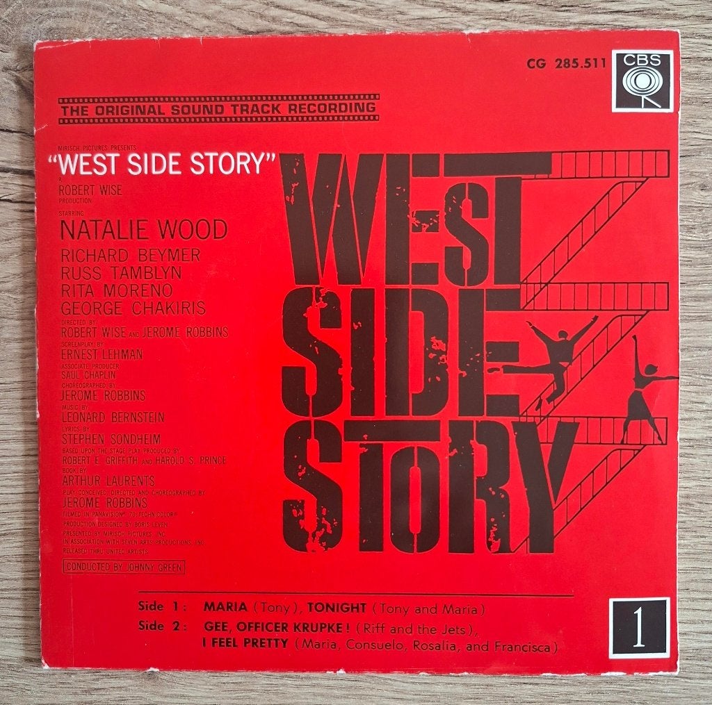 West Side Story EP Maria, Gebruikt, 7 inch, Ophalen of Verzenden, EP