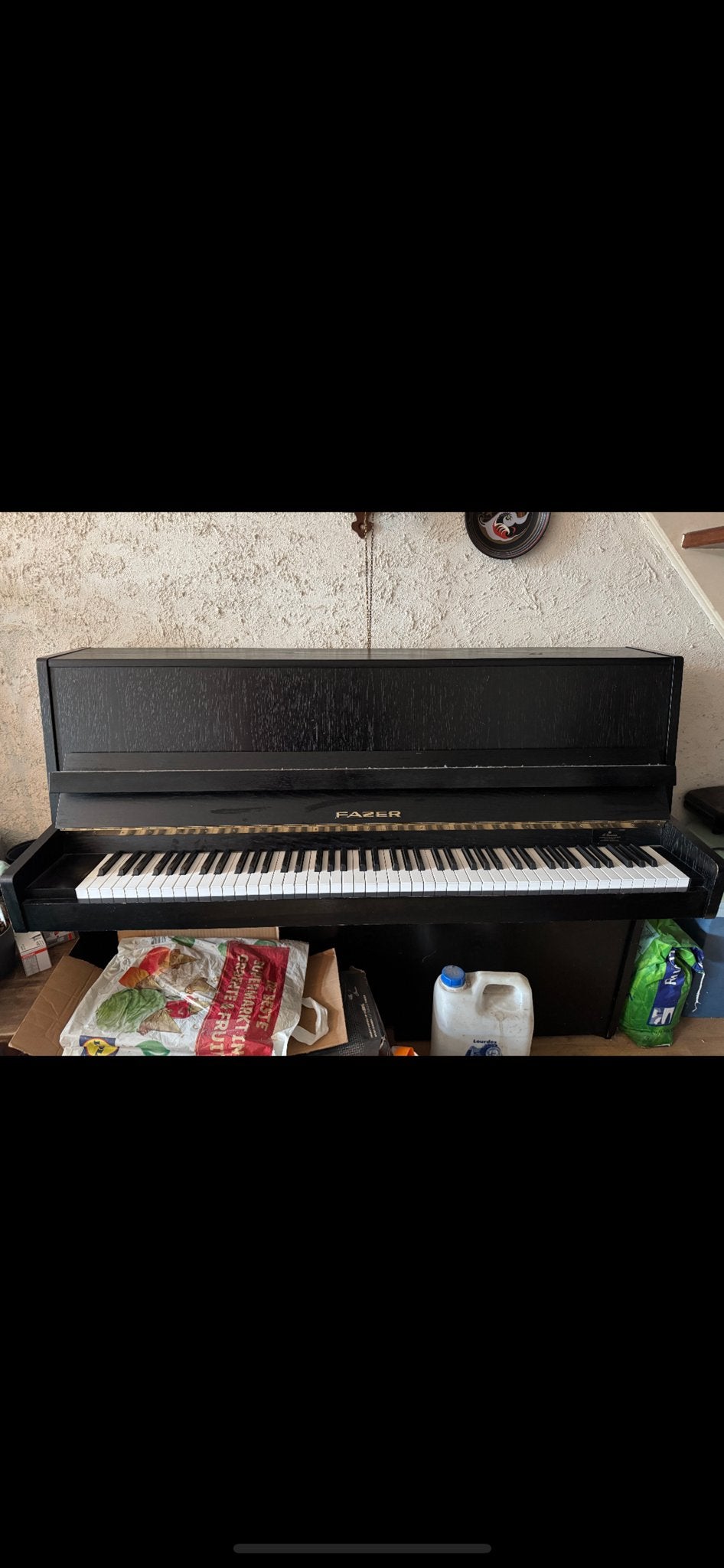 Fazer Piano - Zwart, Gebruikt, Ophalen, Gebruikt, Zwart, Piano