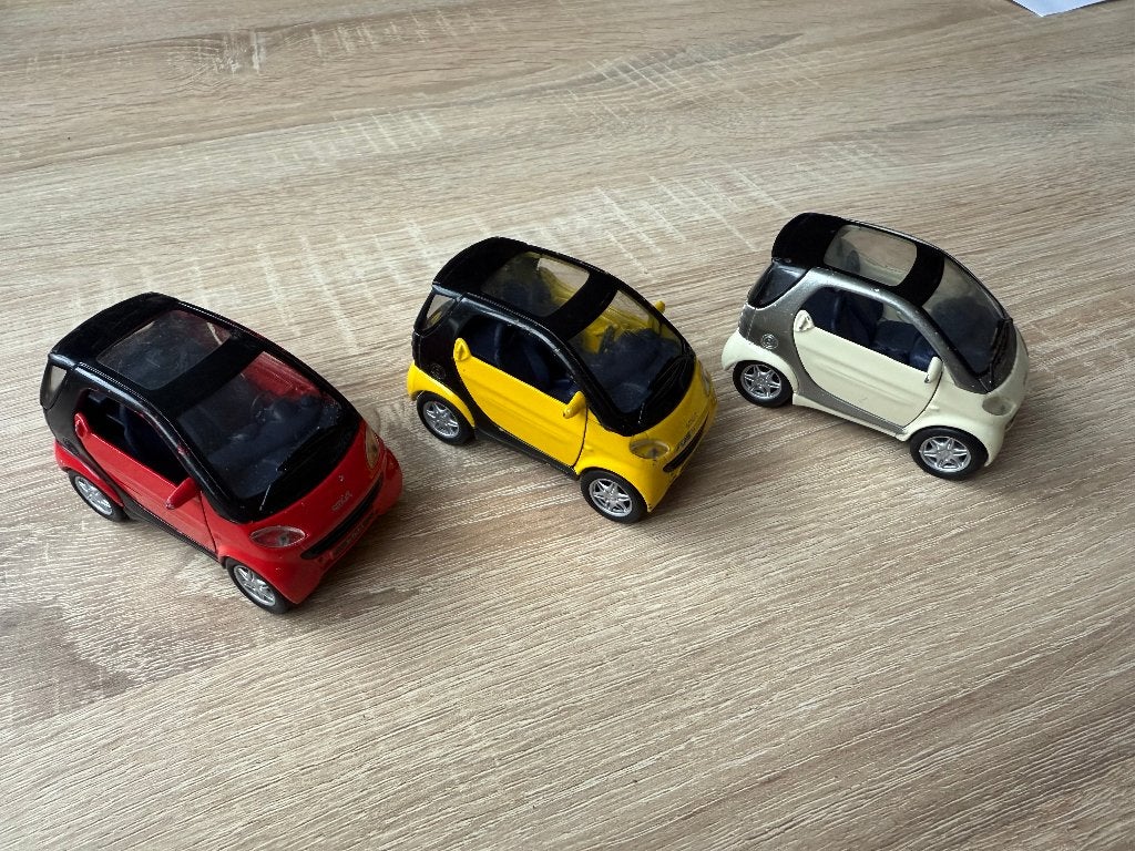Smart City Coupe Maisto 1:33, Ophalen of Verzenden, Zo goed als nieuw, Auto