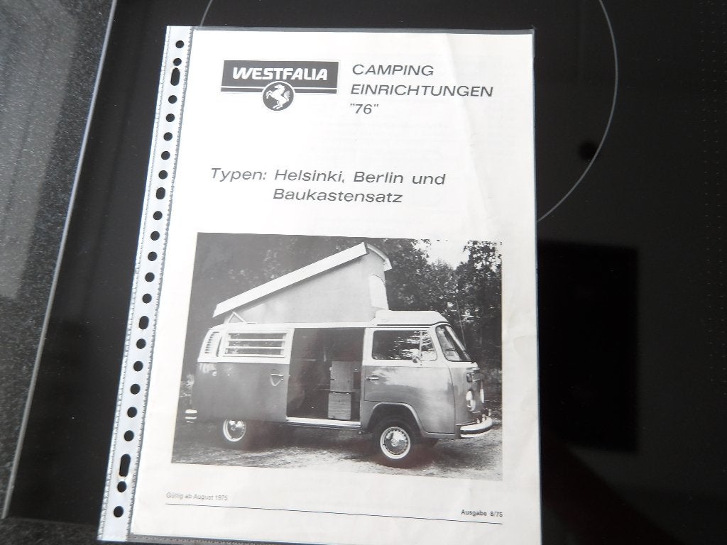 VW transporter Westfalia Camping Inrichtingen '76, Ophalen of Verzenden, Zo goed als nieuw, Westfalia, Volkswagen
