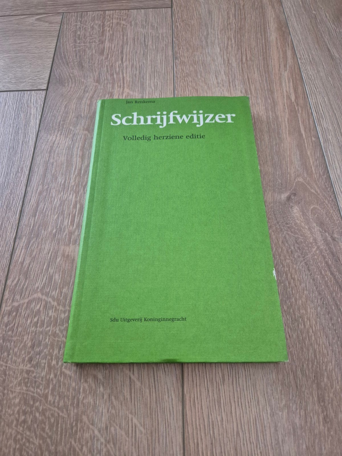 Schrijfwijzer - Volledig herziene editie - Jan Renkema, Boeken, Zo goed als nieuw, Jan Renkema, Alpha, HBO