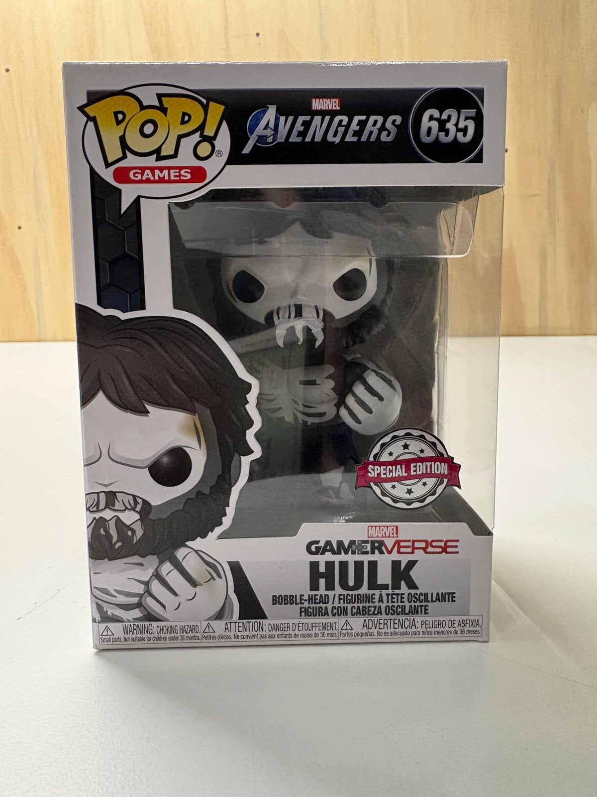 Funko Pop Marvel Gameverse Hulk special edition - 635, Verzamelen, Poppetjes en Figuurtjes, Ophalen of Verzenden, Zo goed als nieuw