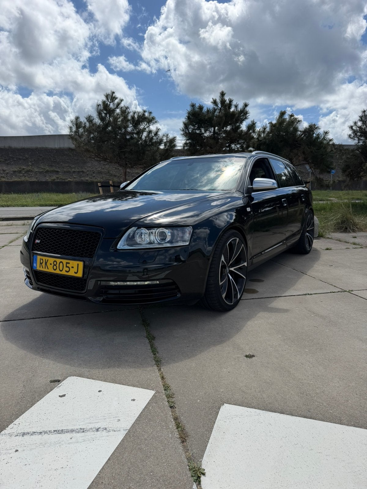 Audi S6 5.2 V10 Quattro 2008 C6, Auto's, Audi, Automaat, 435 pk, Zwart, 5204 cc